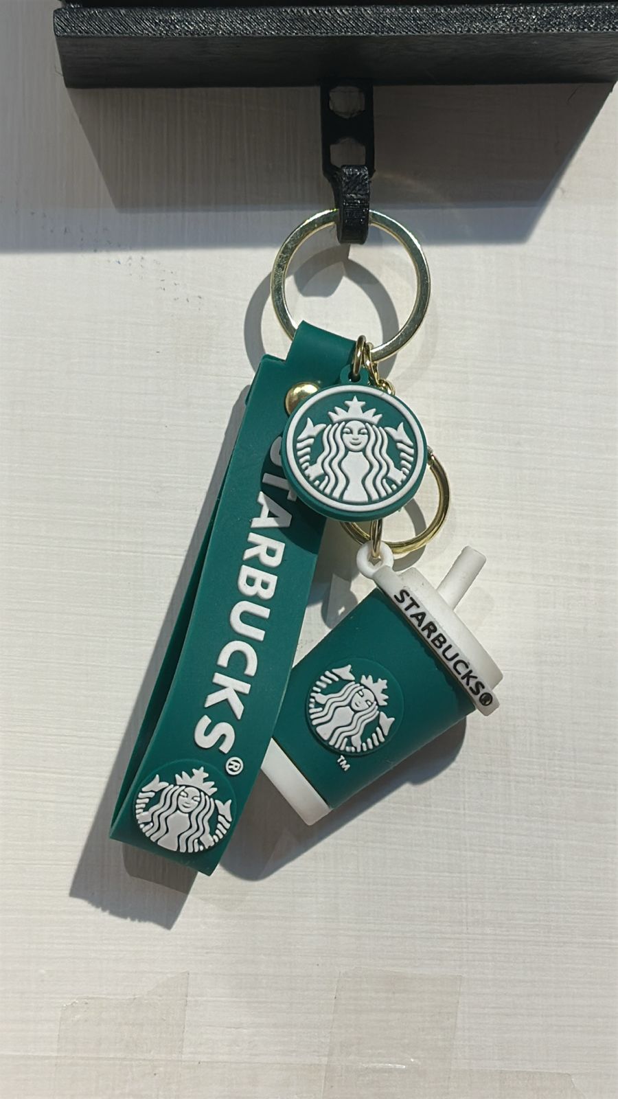 Starbucks Bear Barista Keychain