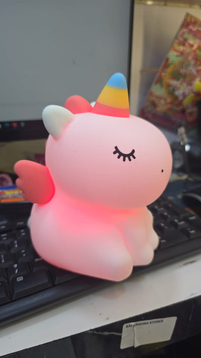 Unicorn Silicone Night Lamp – Add Magic to Your Space!