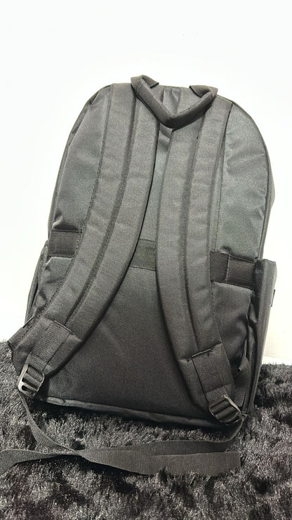 UrbanGear Black Backpack with Yellow Zip