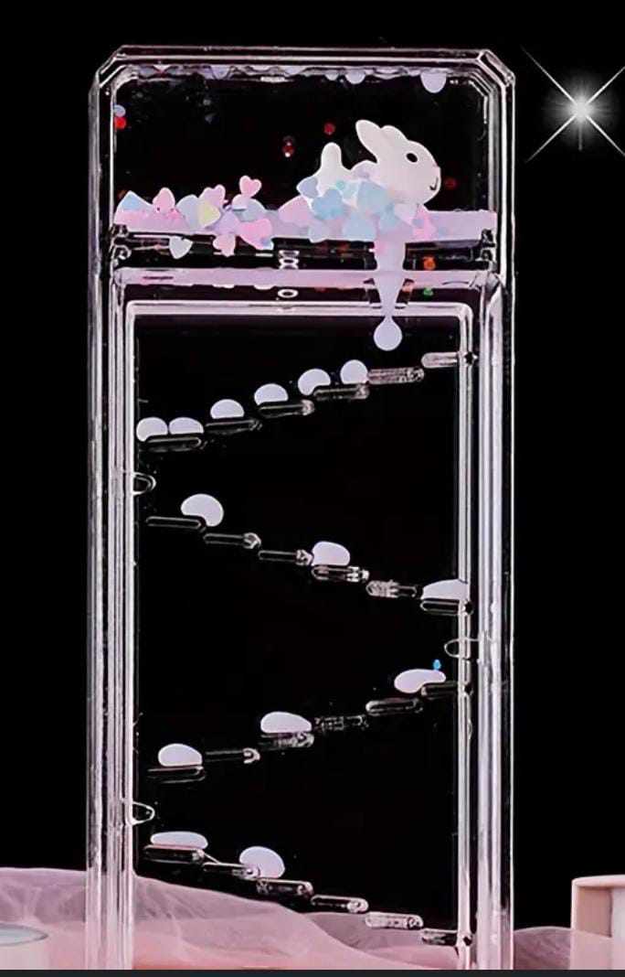 Bunny Liquid Motion Drip Toy – Cute Sensory  Timer