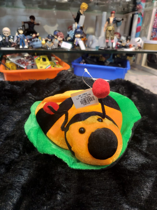 Cute Ladybug Hat with Antenna – Plush Cartoon Bug Fancy Dress Cap