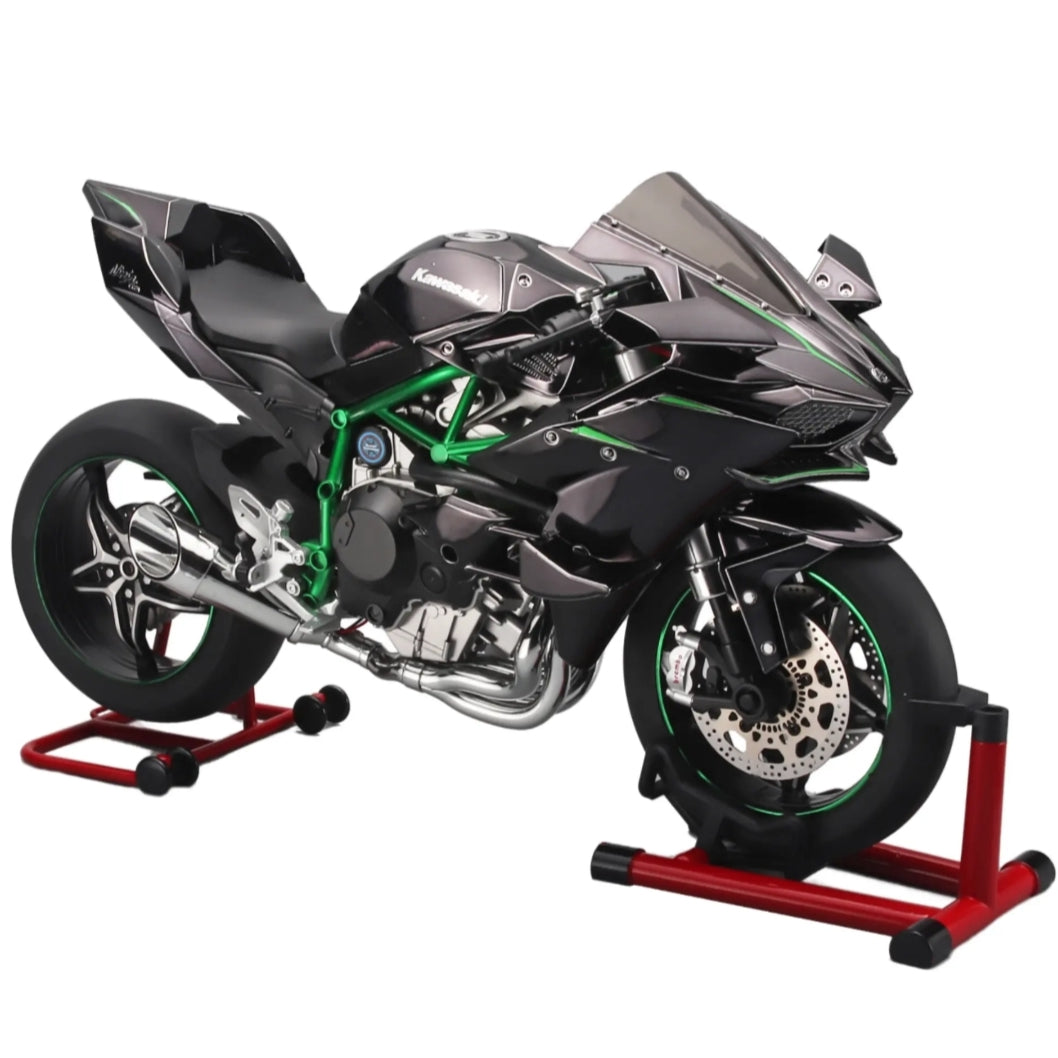 Kawasaki Ninja H2R die-cast bike 1:6