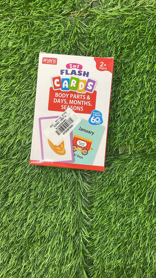 Ayens 2-in-1 Flash Cards Set for Kids