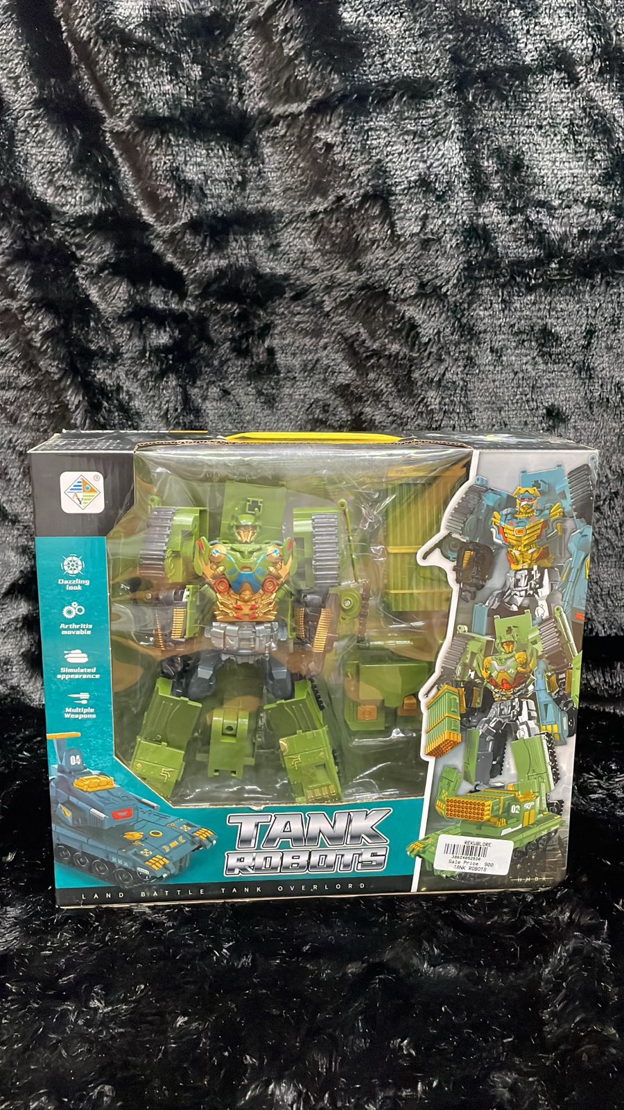 Tank Robots Land Battle Transforming Action Figures (Set of 3) - Multi-Color