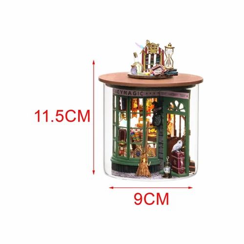 DIY Lamp LED Light-Up Miniature Shop Diorama