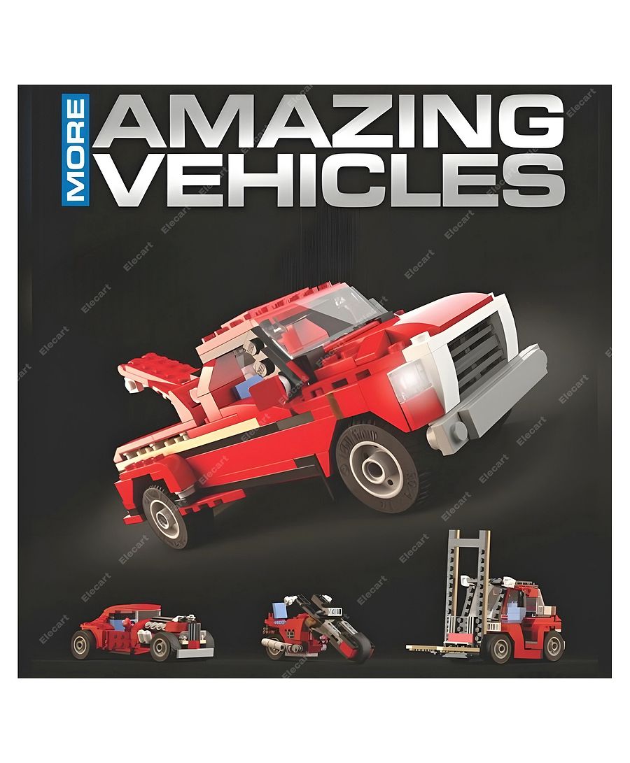 Architect 20-in-1 STEM Building Blocks Set 278+ Pieces Educational Construction Kit for Kids | Build Racing Cars, Bikes, Jeeps, SUVs | Model 31010