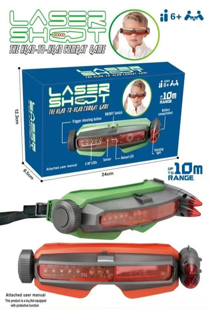 Laser Shoot: Electronic Laser Tag Game For Kids Battle Game, Head-to-Head for 2 Player