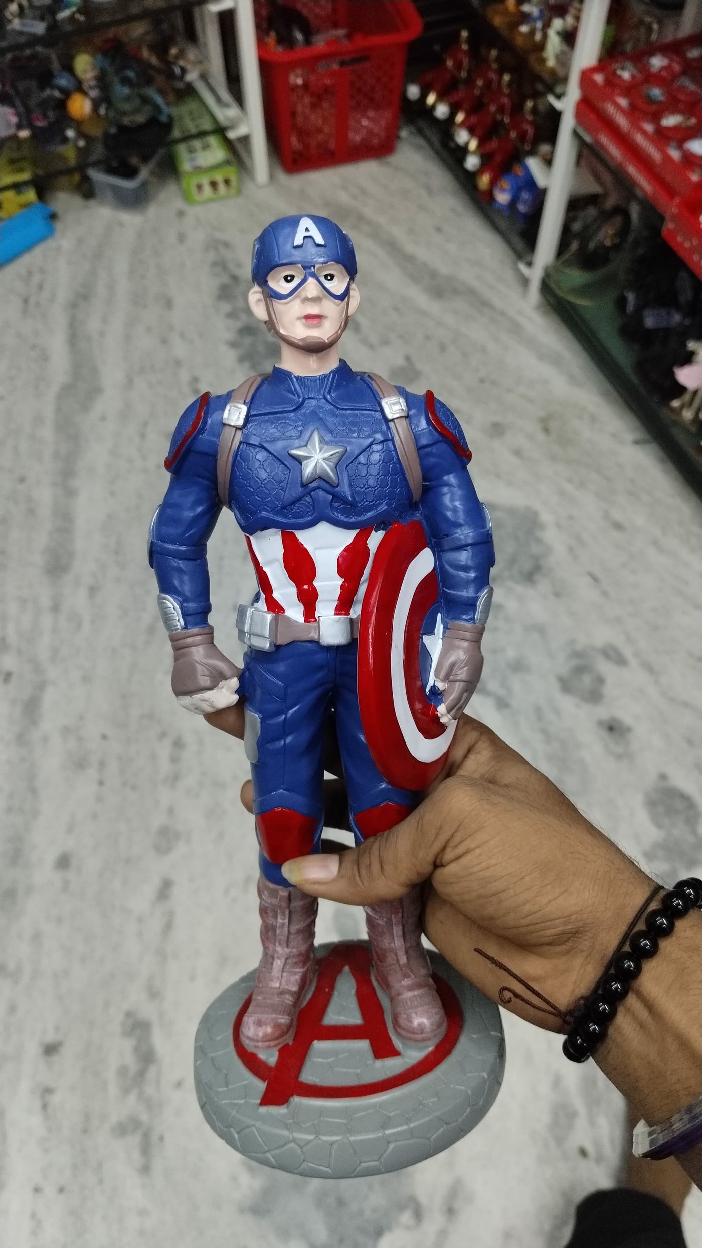 Captain America Action Figurine - Avengers Edition