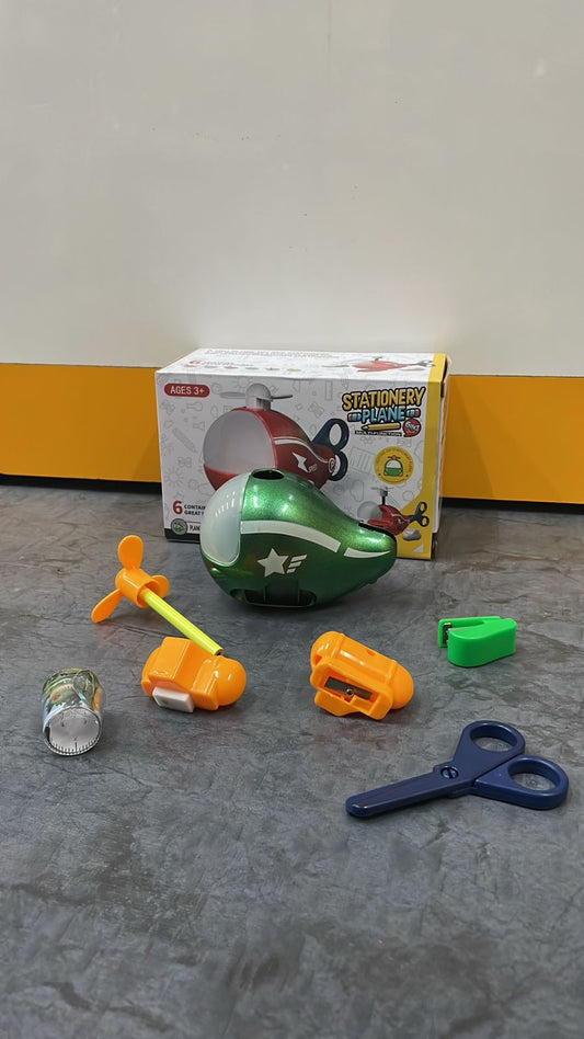 Stationery Plane 2-in-1 Multi-Function Cartoon Airplane Desk Organizer