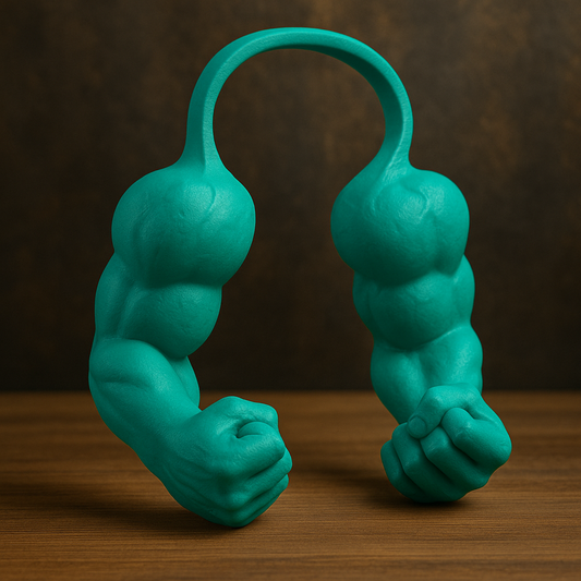 Funny Pet Muscle Arms Costume – Hulk Style Plush Toy for Dogs & Cats