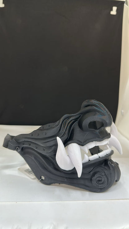 Oni Demon Mask - Handcrafted Japanese Hannya Style