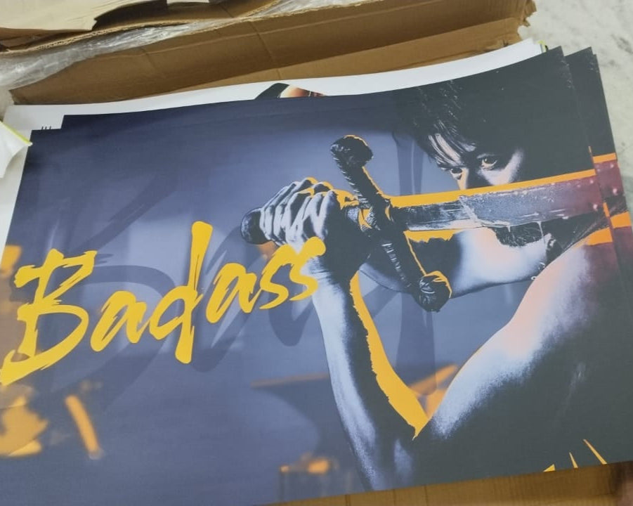 BADASS ACTION POSTER - LIMITED EDITION