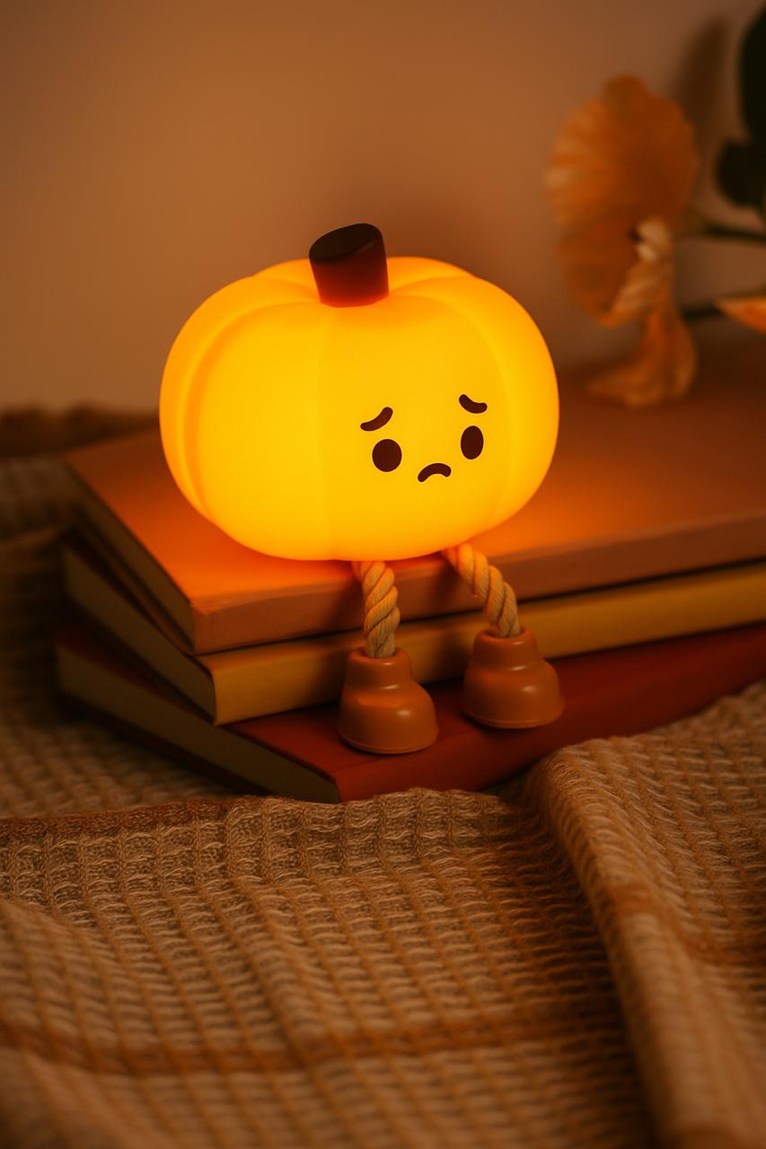 Cute Pumpkin Night Light