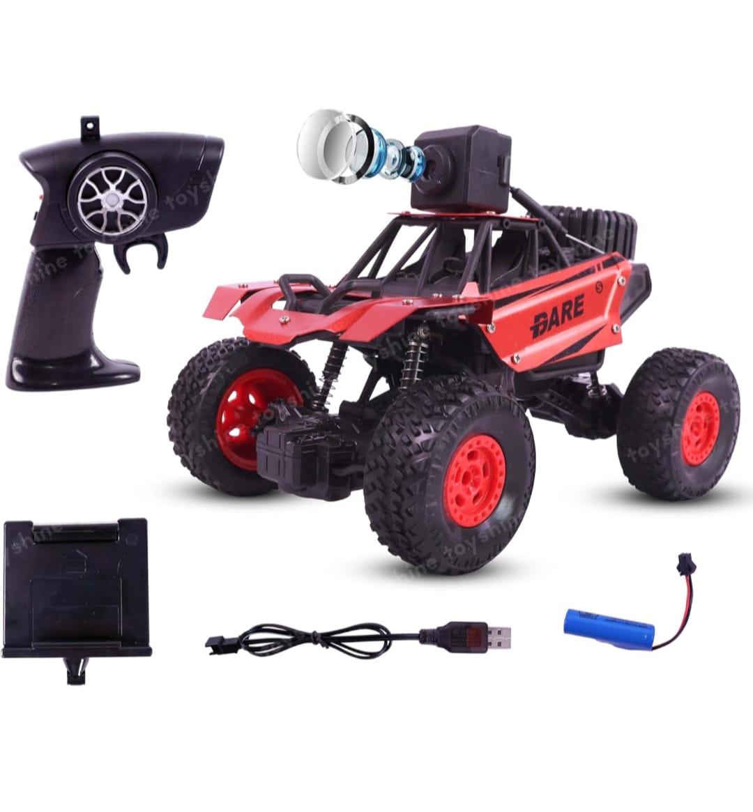 Remote Control Rock Defender with Smoke & LED Projector