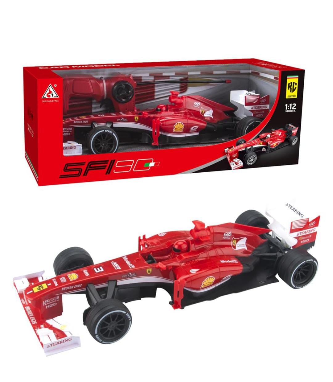 Scale Ferrari SF90 Remote Control Formula Car