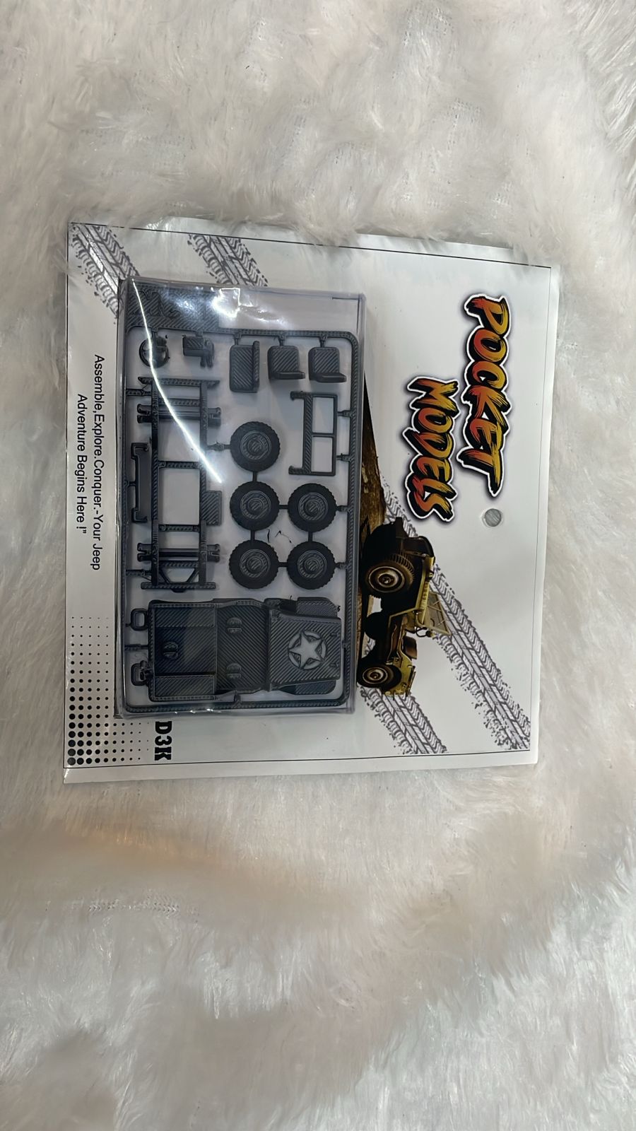 Pocket Models Assemble Jeep Conqueror Kit