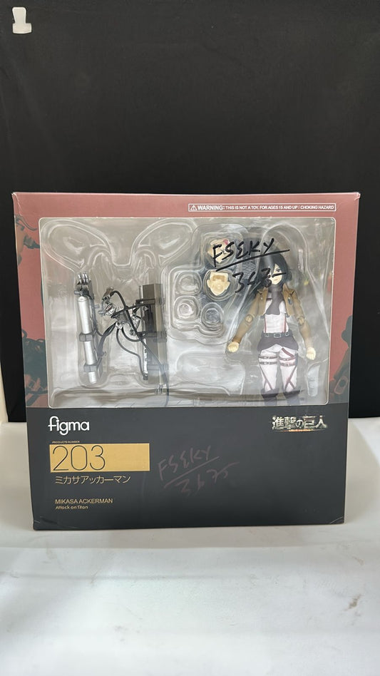 Figma 203 Mikasa Ackerman Action Figure – Attack on Titan Collectible
