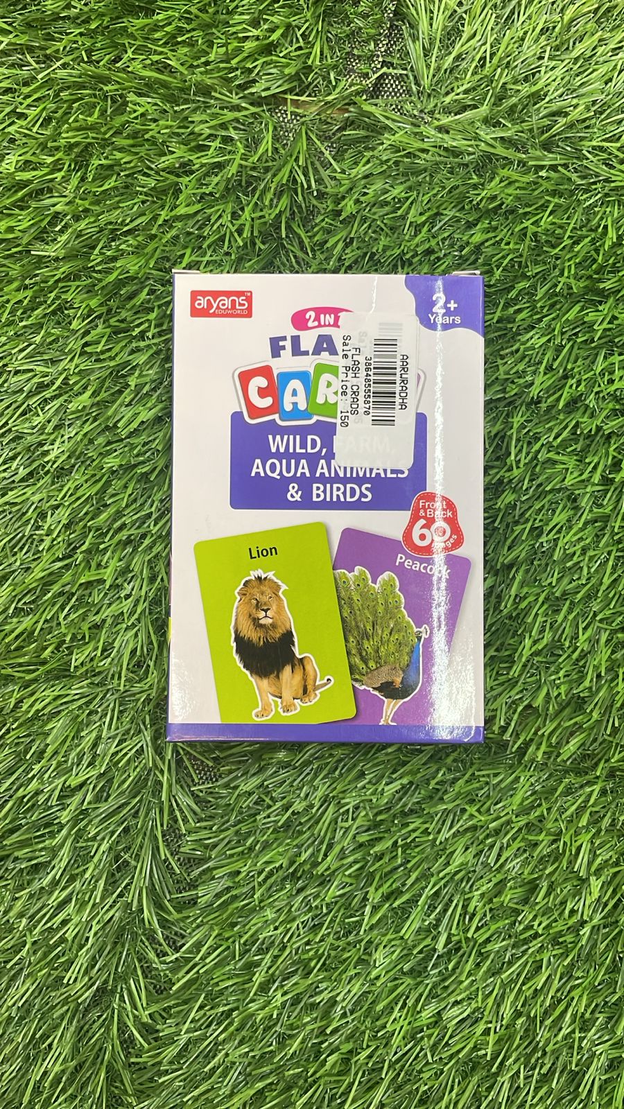 Ayens 2-in-1 Flash Cards Set for Kids