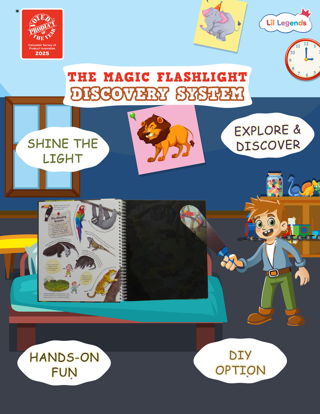 Flash Light Discovery Book