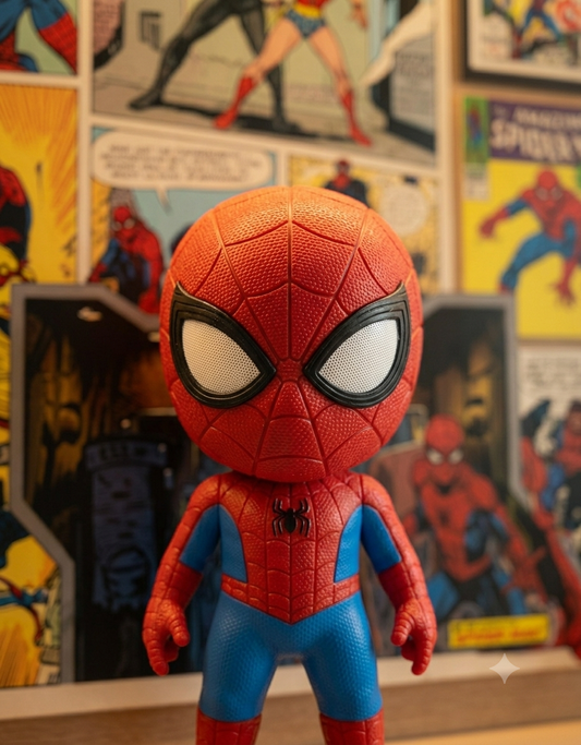 🕷️ Mini Web-Slinger Desktop Collectible Figure (Pack of 2)