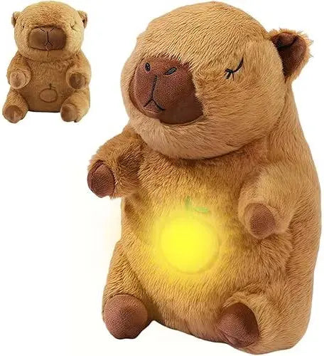Sleep Breathing Capybara Soft Musical Toy