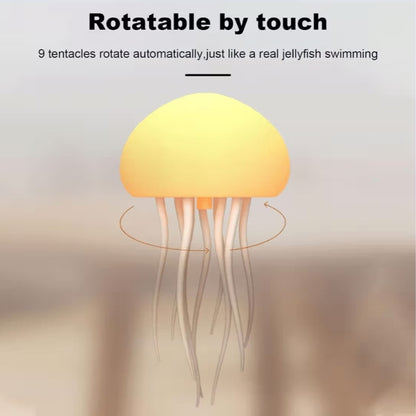 Aurora Jellyfish LED Lamp – Ambient Night Light with Soft Glow & Artistic Design