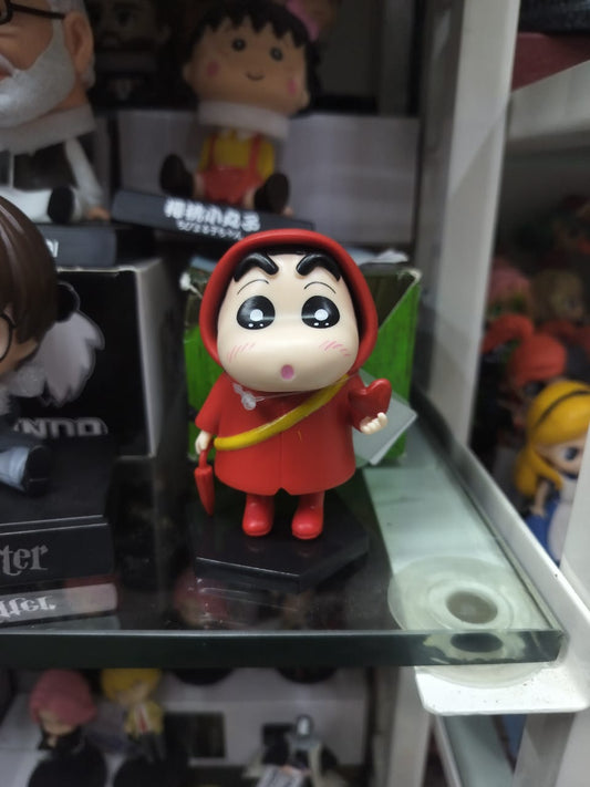 Shin Chan in Red Riding Hood Costume – Collectible Cartoon Figurine