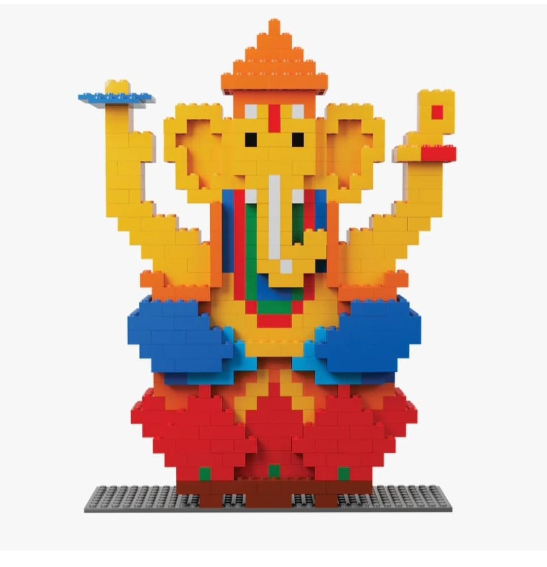 AIKO My Ganesha Building Block Set (601 Pieces)