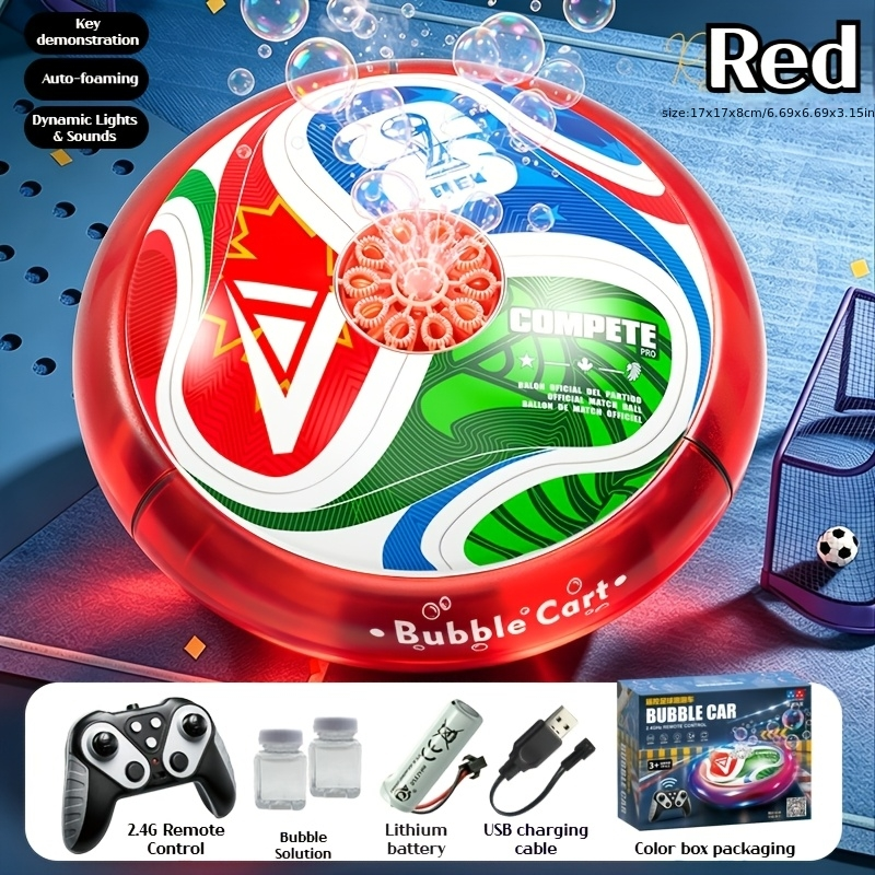 2.4Ghz Remote Control Soccer Bubble Car