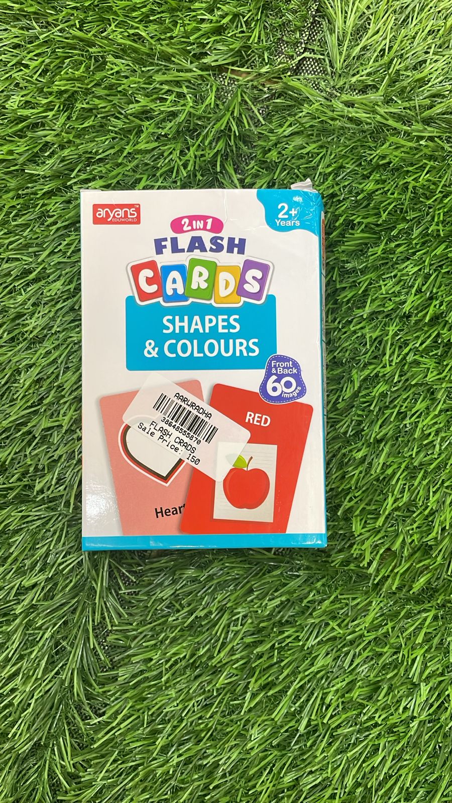 Ayens 2-in-1 Flash Cards Set for Kids