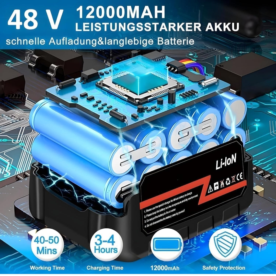 Cordless Portable Wireless Pressure Washer Gun 48V 12000mah High Pressure Water Gun for Car Wash Bike Washing Cleaning| Adjustable Nozzle and 5M Hose Pipe