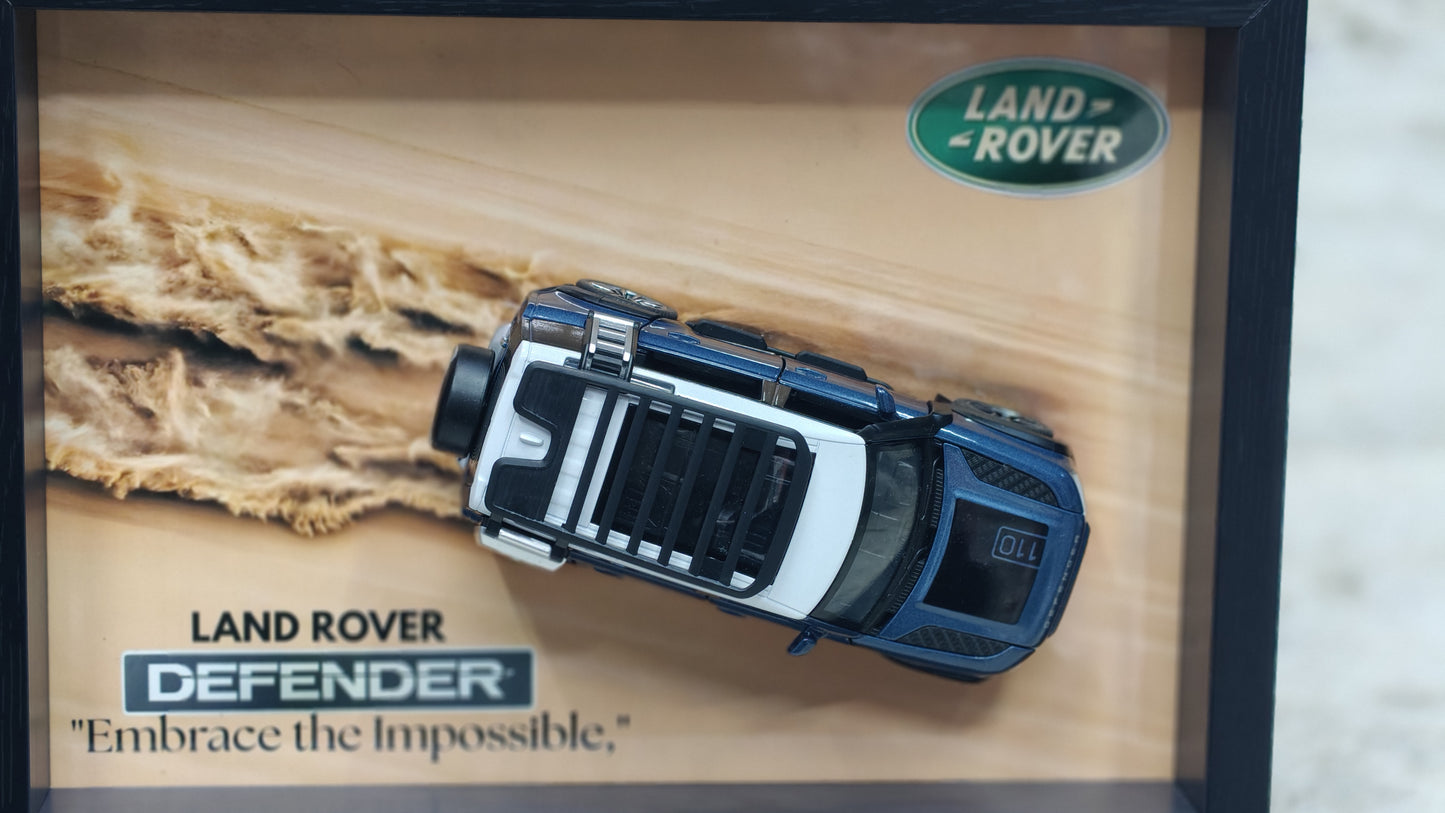 3D Car Frame - Diecast Model Wall Art