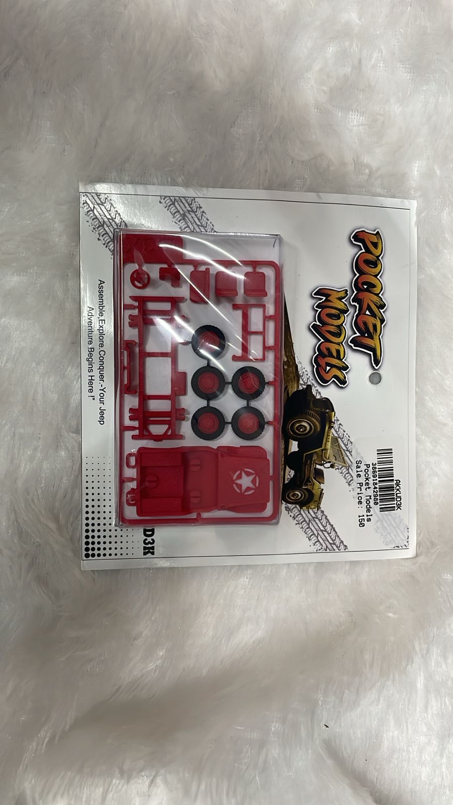 Pocket Models Assemble Jeep Conqueror Kit