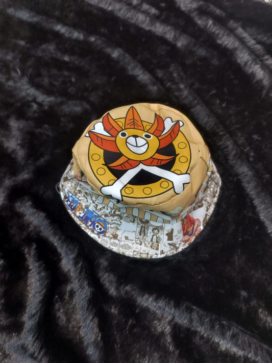 Anime Pirate Ship Bucket Hat – Manga Panel Design