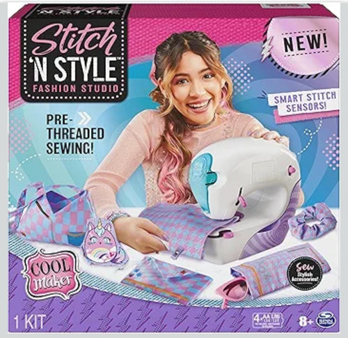 Kids Mini Sewing Machine Toy Set