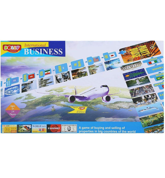 Dolly Plastic International Business Board Game