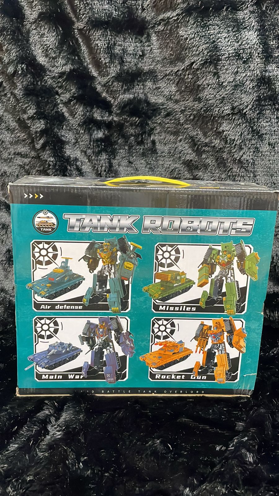 Tank Robots Land Battle Transforming Action Figures (Set of 3) - Multi-Color