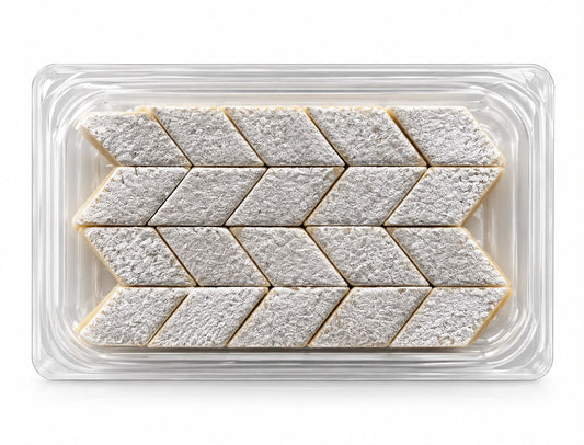Traditional Premium Kaju Katli (100g) – Rich Cashew Sweet with Silver Vark