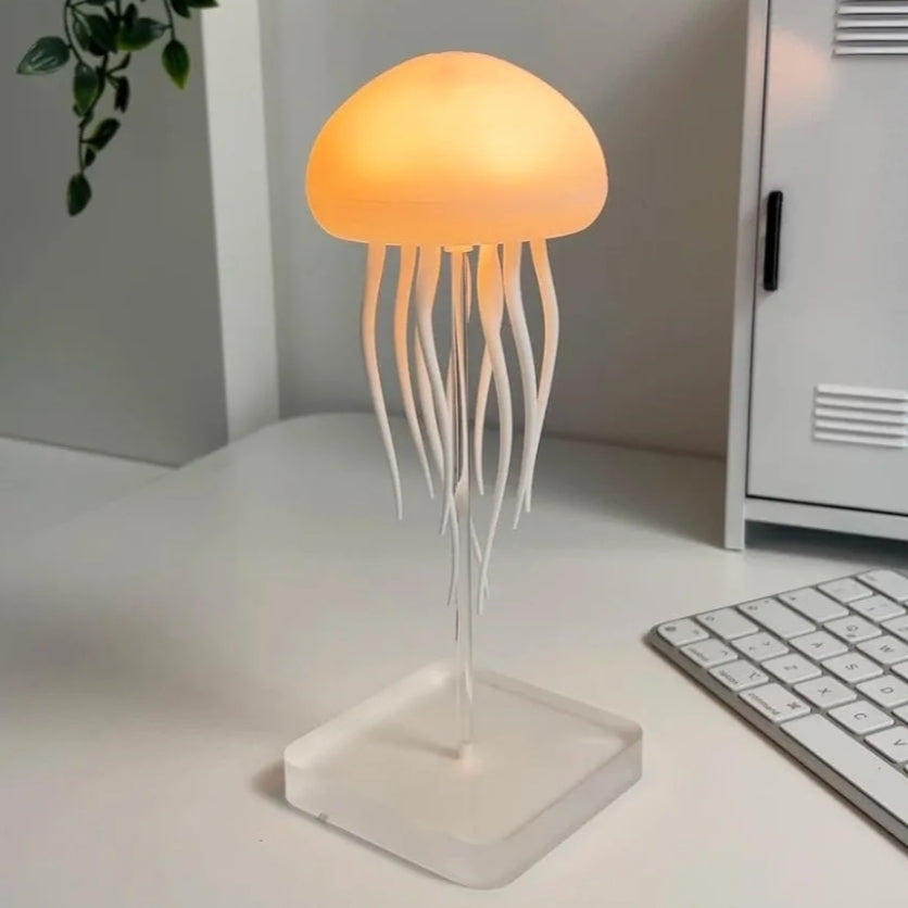 Aurora Jellyfish LED Lamp – Ambient Night Light with Soft Glow & Artistic Design
