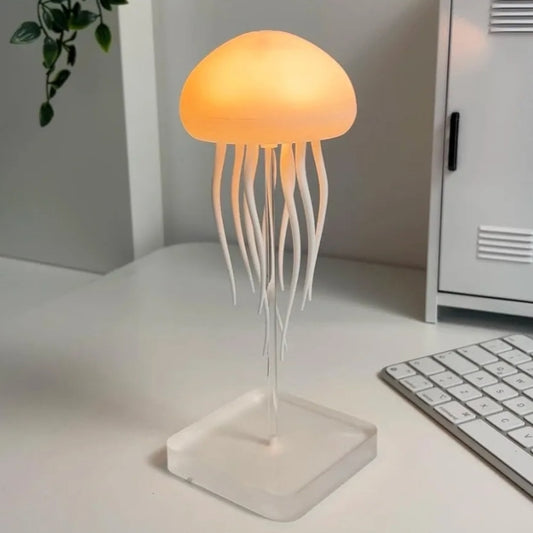 Aurora Jellyfish LED Lamp – Ambient Night Light with Soft Glow & Artistic Design