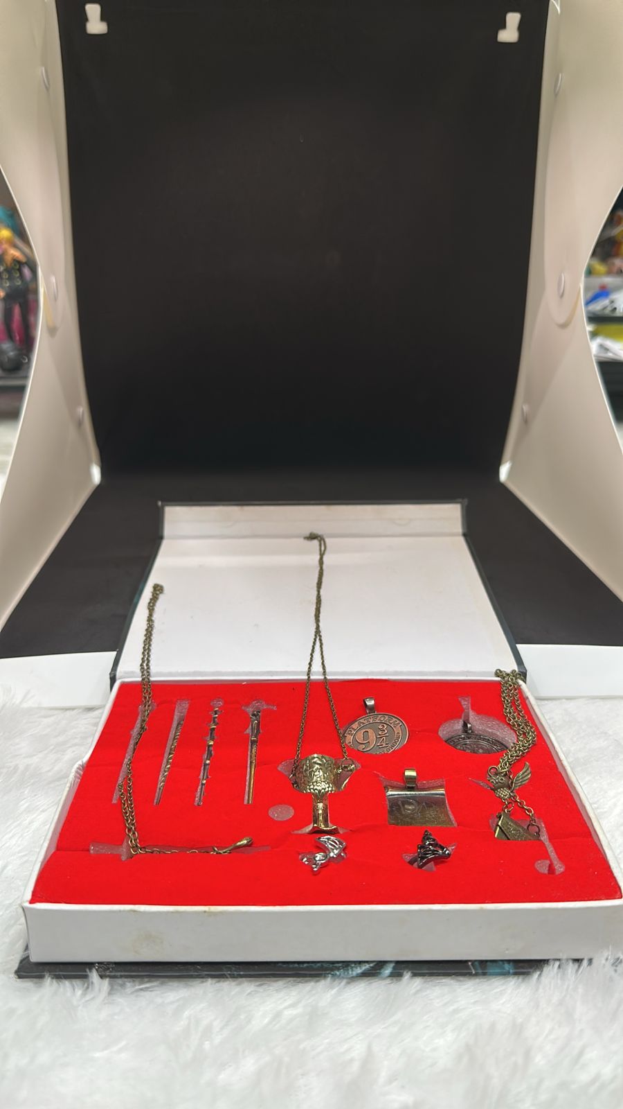 "Wizarding Essentials Jewelry Set - 10-Piece Magical Collection"