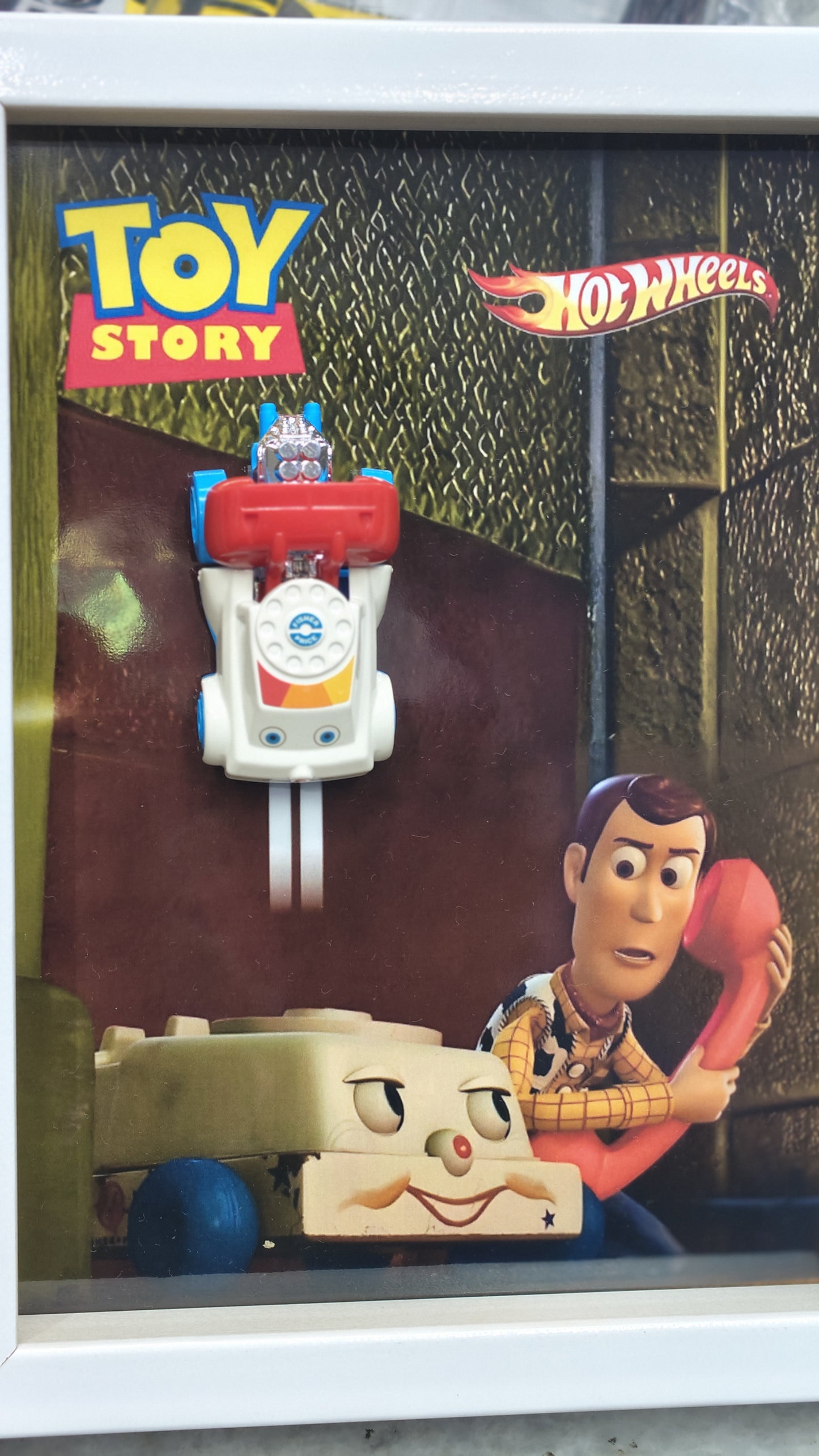 3D Car Frame - Diecast Model Wall Art