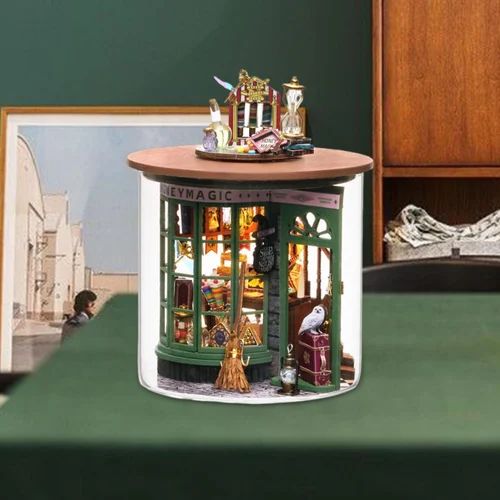 DIY Lamp LED Light-Up Miniature Shop Diorama