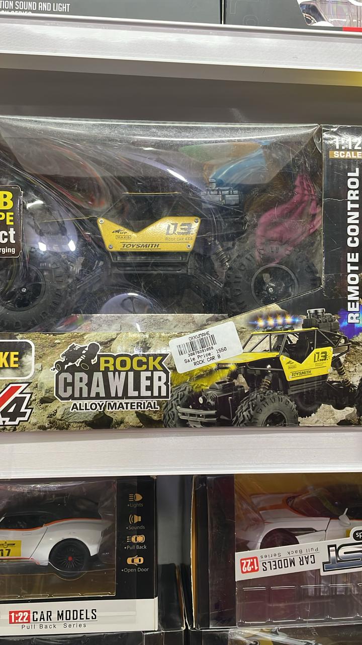 Rock Crawler 4x4 Remote Control Car - Alloy Material