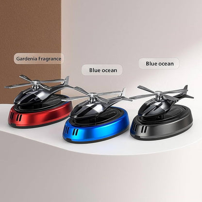 Solar-Powered Helicopter Car Air Fresheners