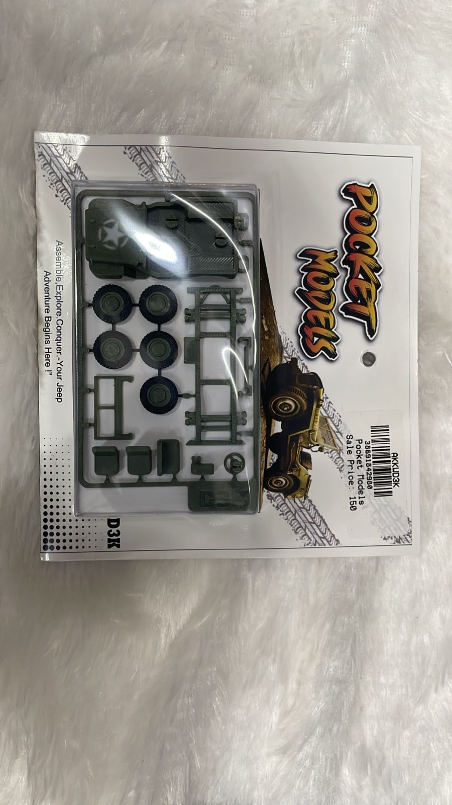 Pocket Models Assemble Jeep Conqueror Kit