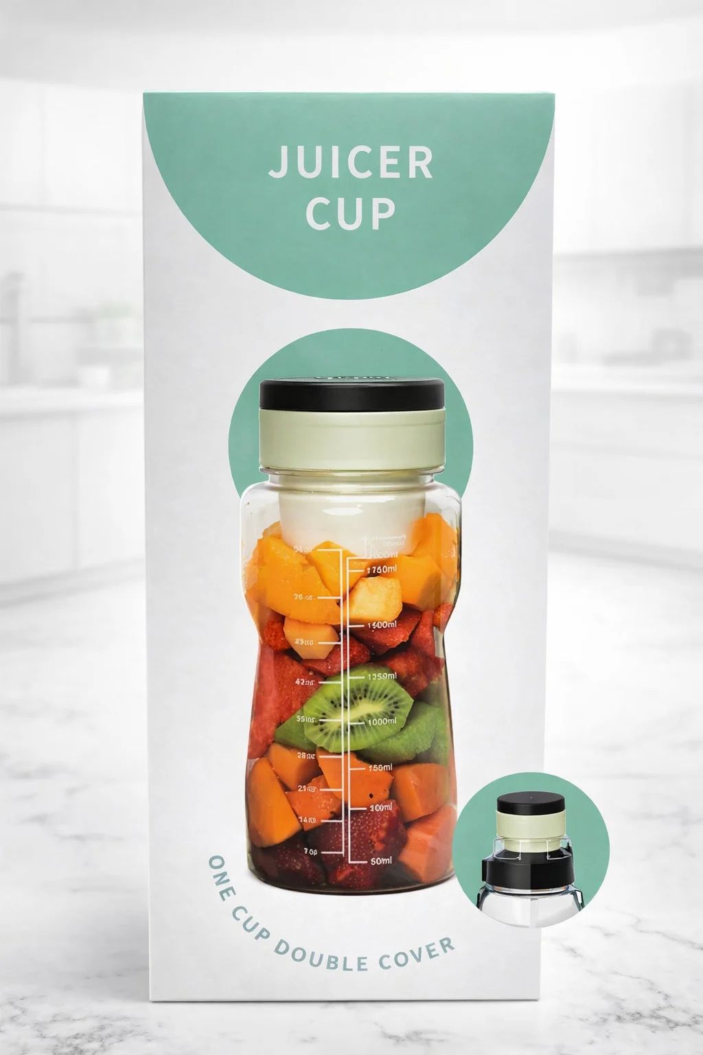 2-in-1 Dual-Cover Juicer & Infuser