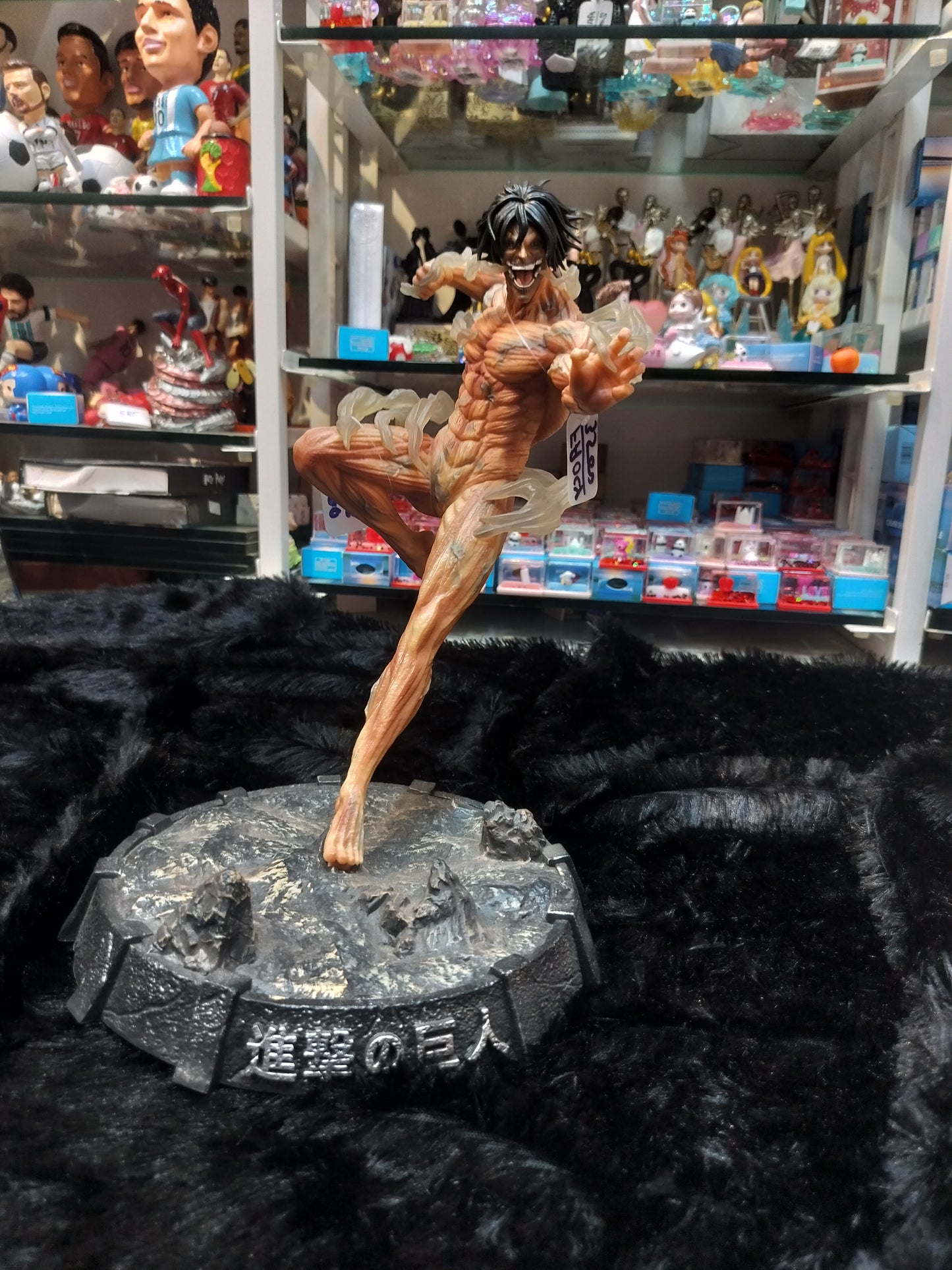 Eren Yeager Attack Titan Figure – AOT Transformation PVC Statue