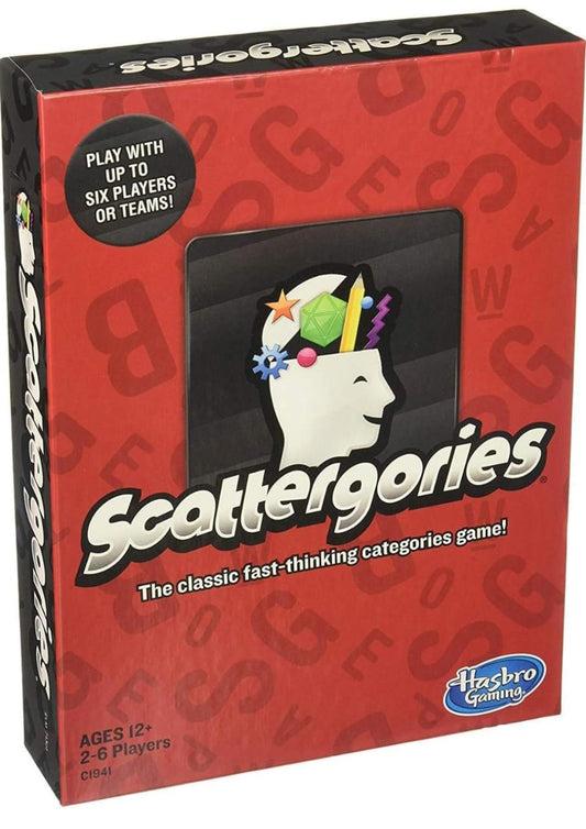 Scattergories – The Classic Brain Game for Fast Thinkers