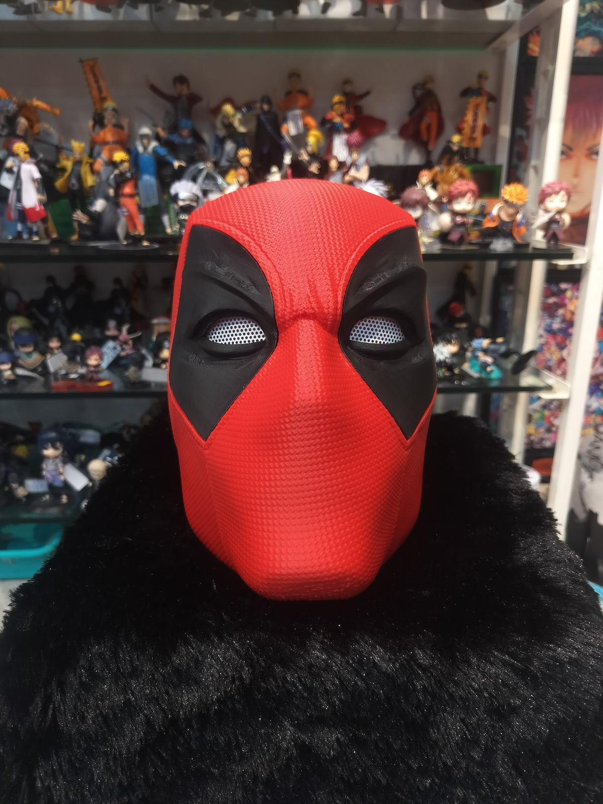 Deadpool Cosplay Mask – Full Head PU Mask with Mesh Eyes– SAI KRISHNA ...